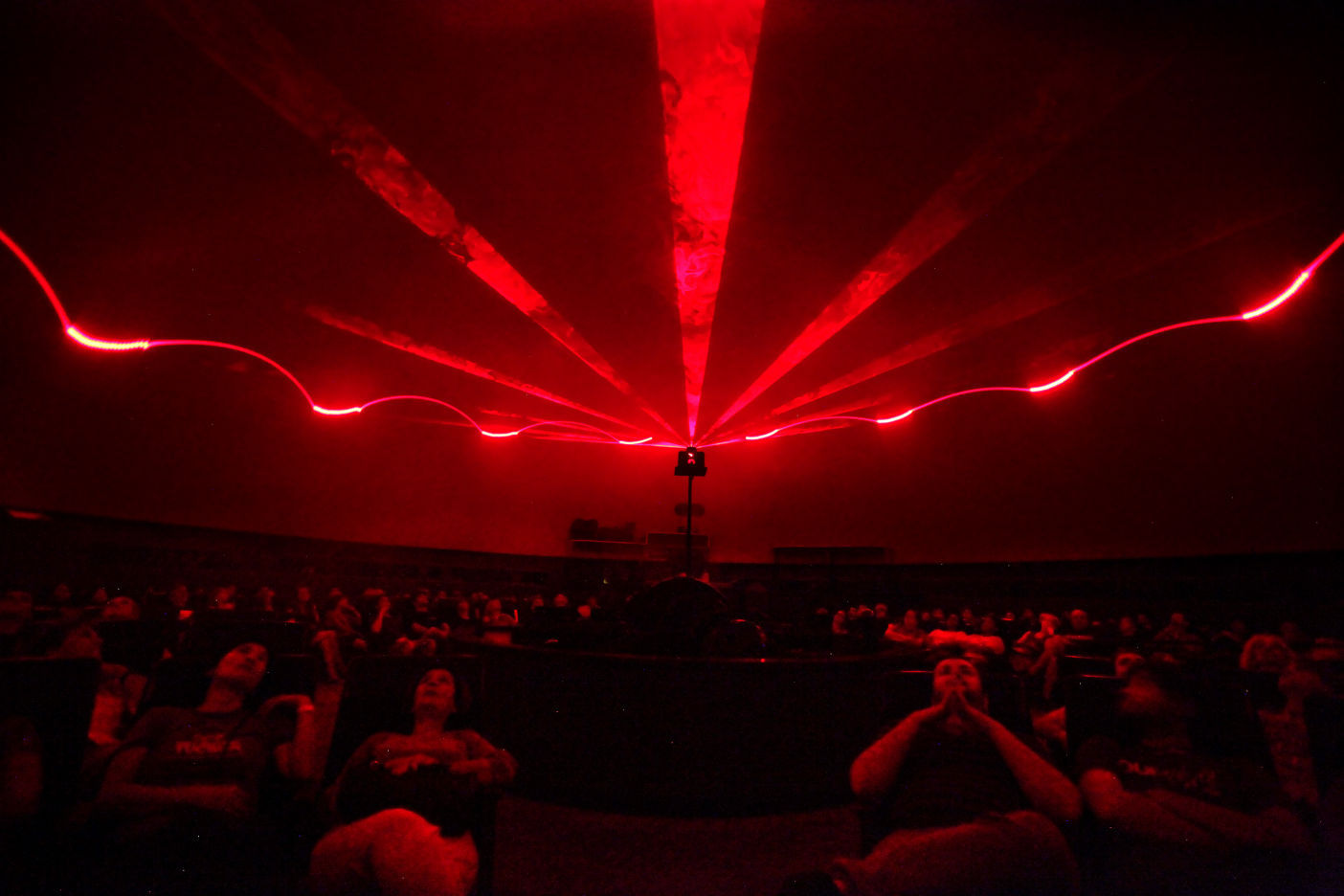 Flandrau Laser light show